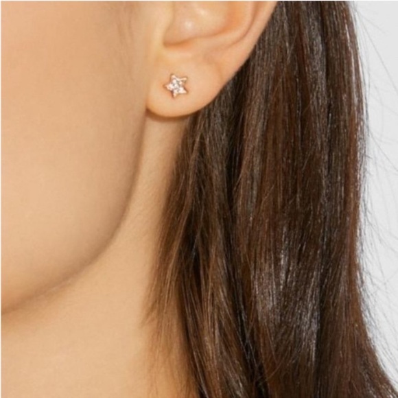 NWT Host Pick COACH Moon & Star Mismatched Stud Earrings Rose Gold - Picture 10 of 10